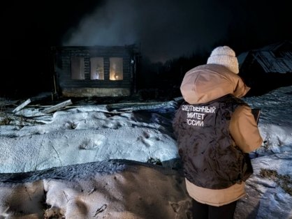 В Чувашии по факту гибели детей при пожаре в Алатырском районе возбуждено уголовное дело